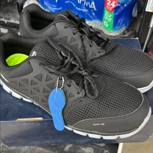 Black Steel Toe Athletic Shoes